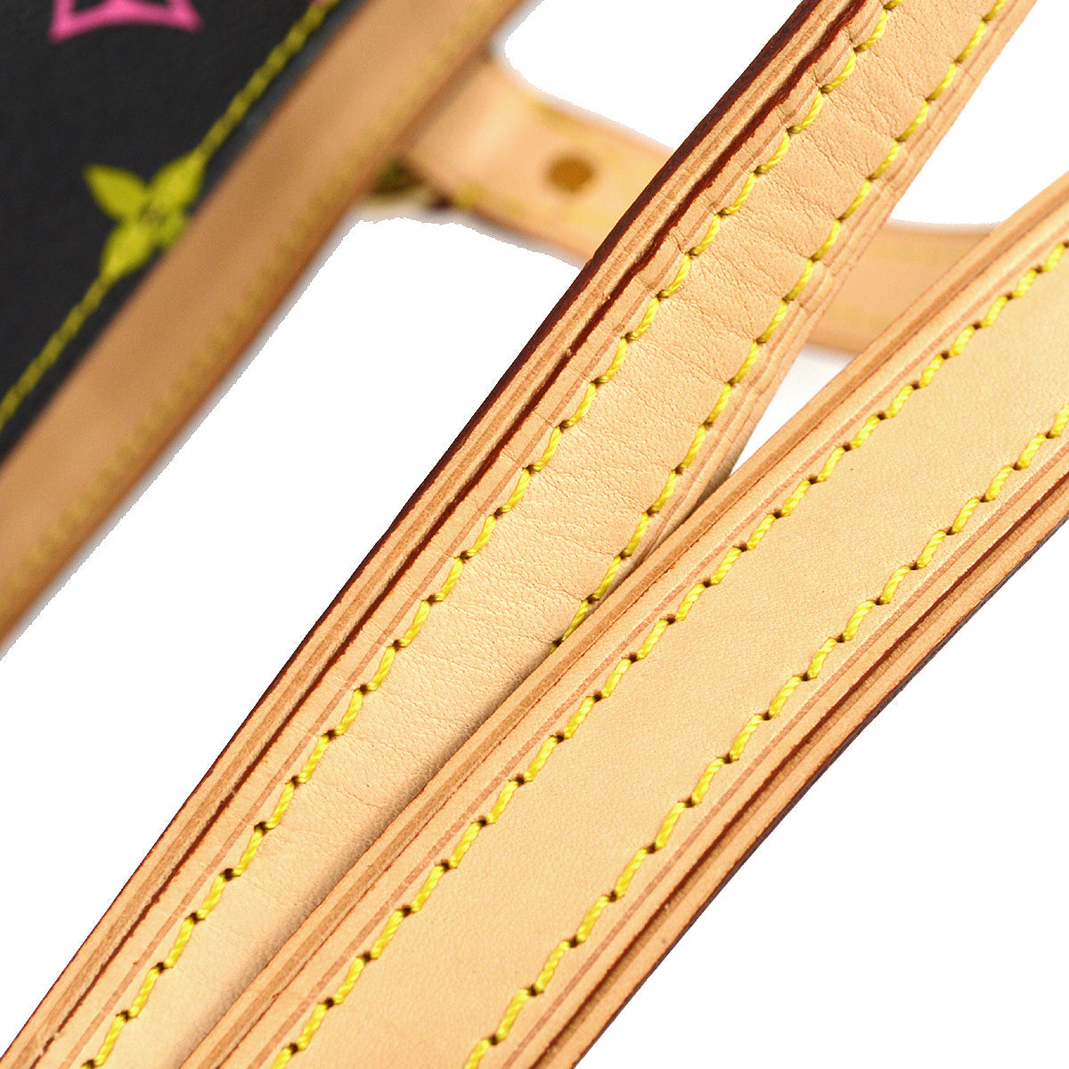 Louis Vuitton 2006 Black Monogram Multicolor Aurelia MM M40095