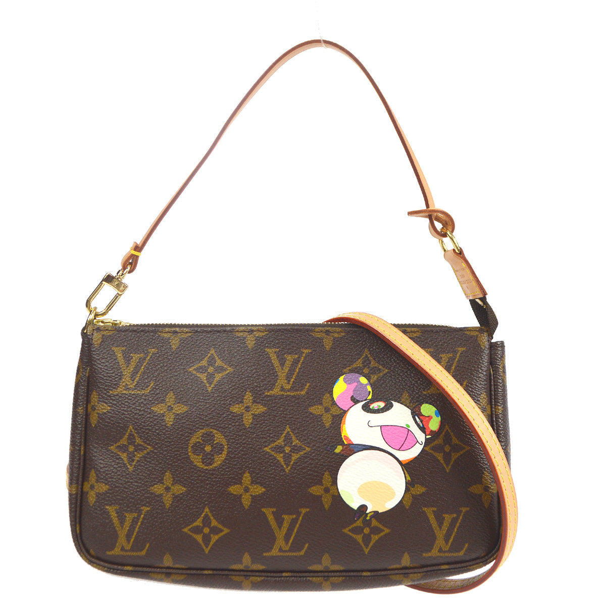 Louis Vuitton 2004 Monogram Panda Pochette Accessoires M51981
