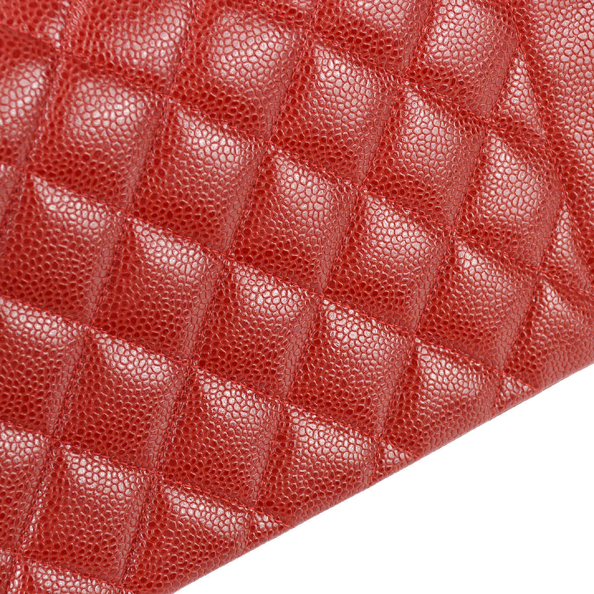 Chanel 1994-1996 Red Caviar Medium Diana Flap Bag