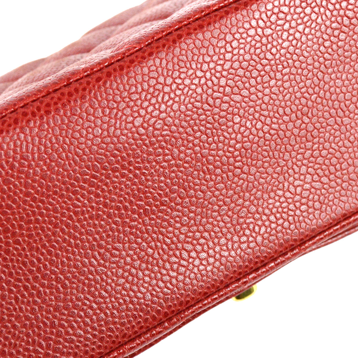 Chanel 1994-1996 Red Caviar Medium Diana Flap Bag
