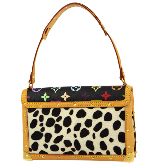 Louis Vuitton * 2003 Monogram Multicolor Pochette Dalmatian M92826
