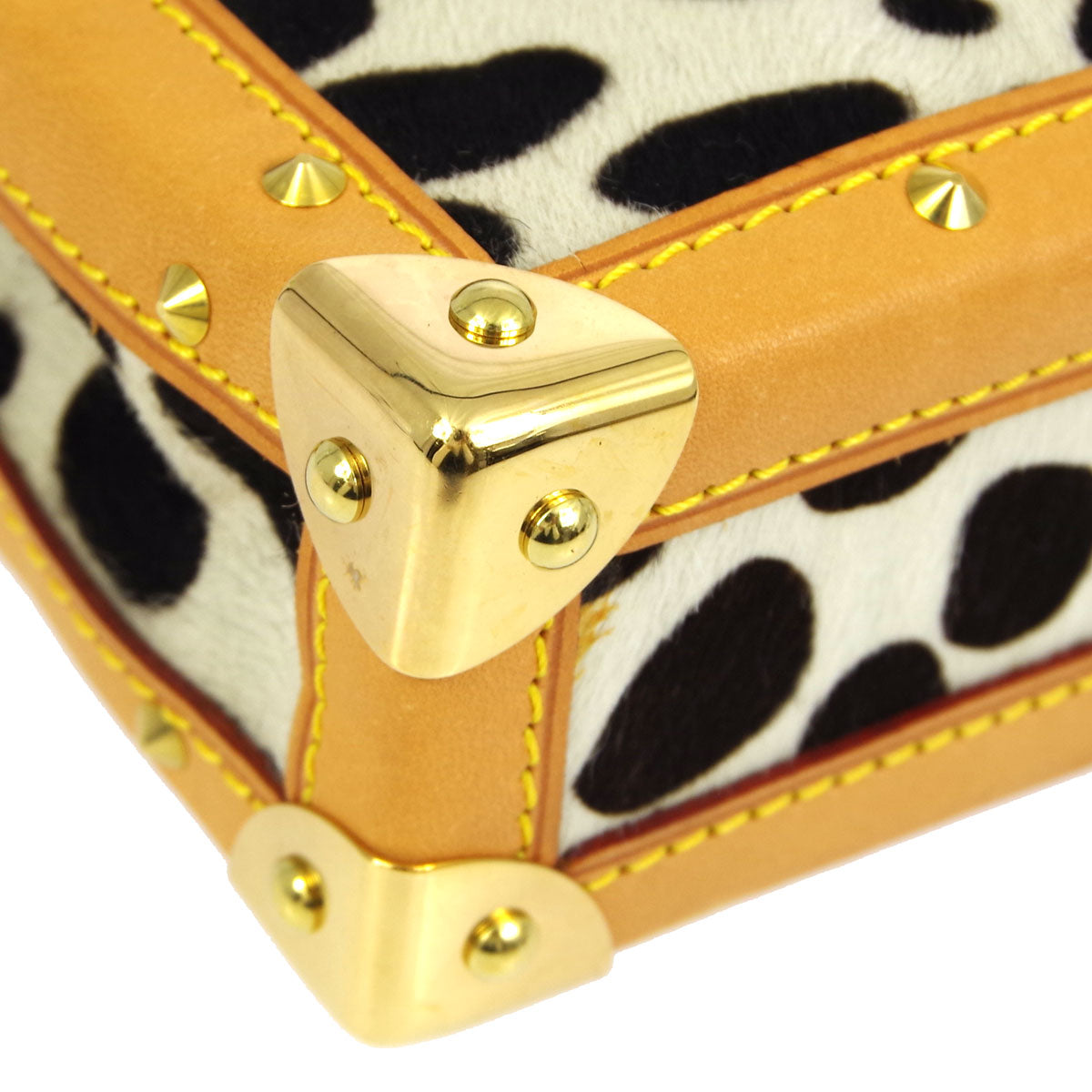 Louis Vuitton * 2003 Monogram Multicolor Pochette Dalmatian M92826