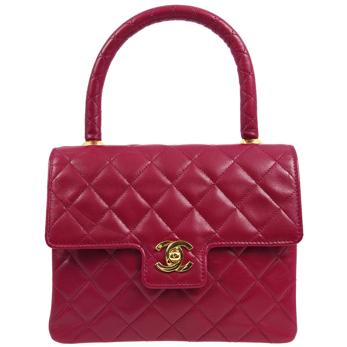 Chanel * 1989-1991 Pink Lambskin Handbag