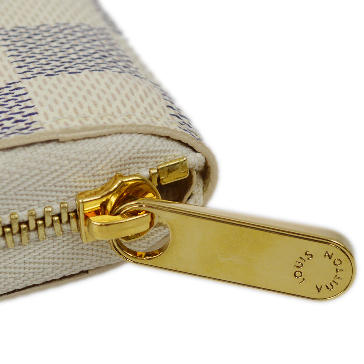 Louis Vuitton 2012 Damier Azur Zippy Coin Purse N63069