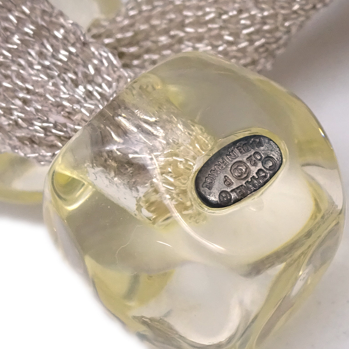 Chanel Necklace Pendant Acrylic 02P