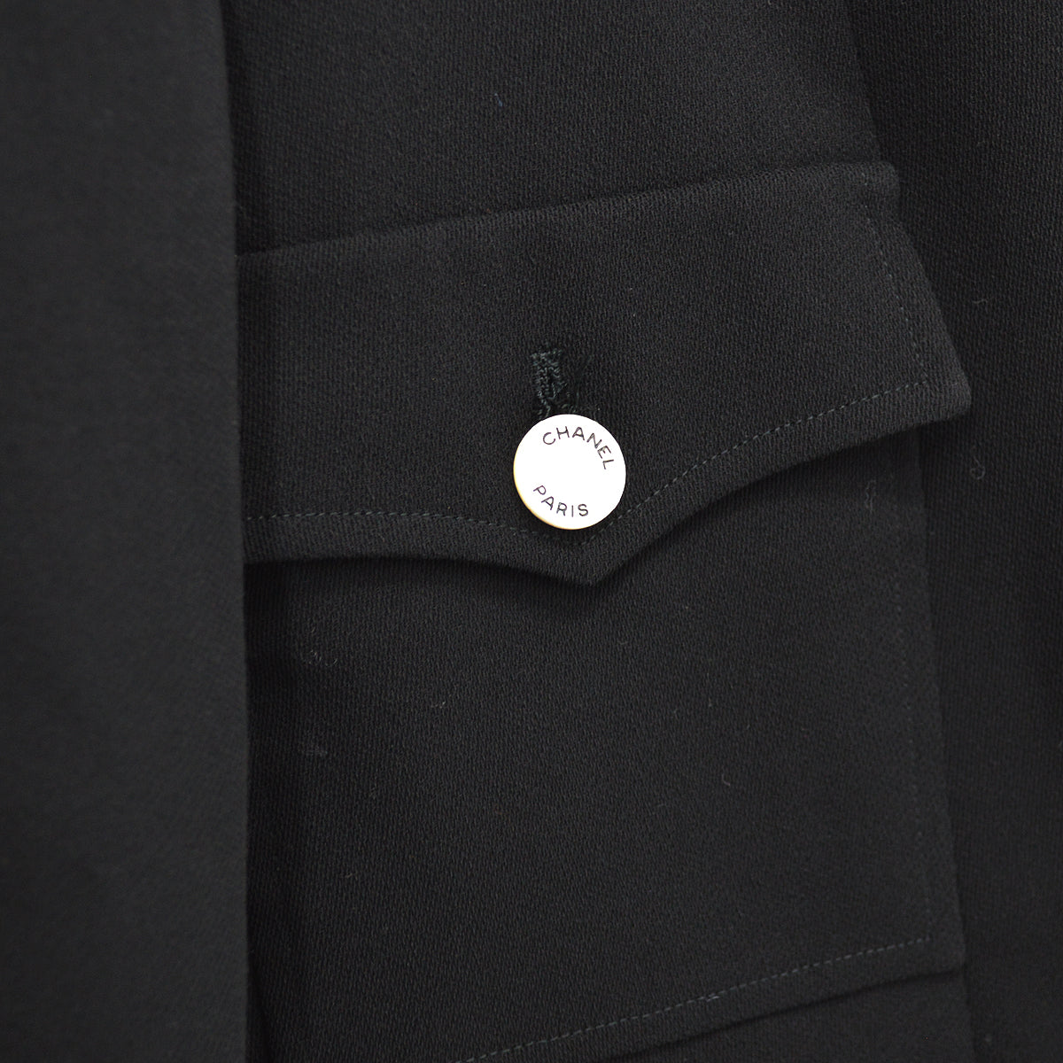 Chanel 1997 spring double-breasted wool jacket #40