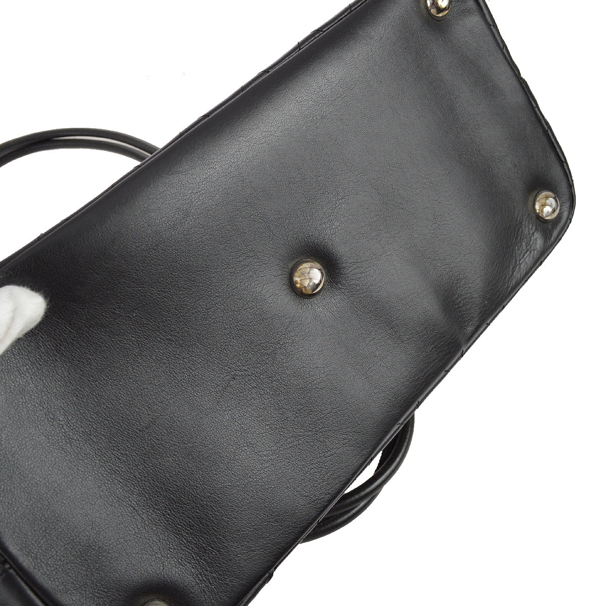 Chanel 2004-2005 Black Calfskin Cambon Ligne Tote