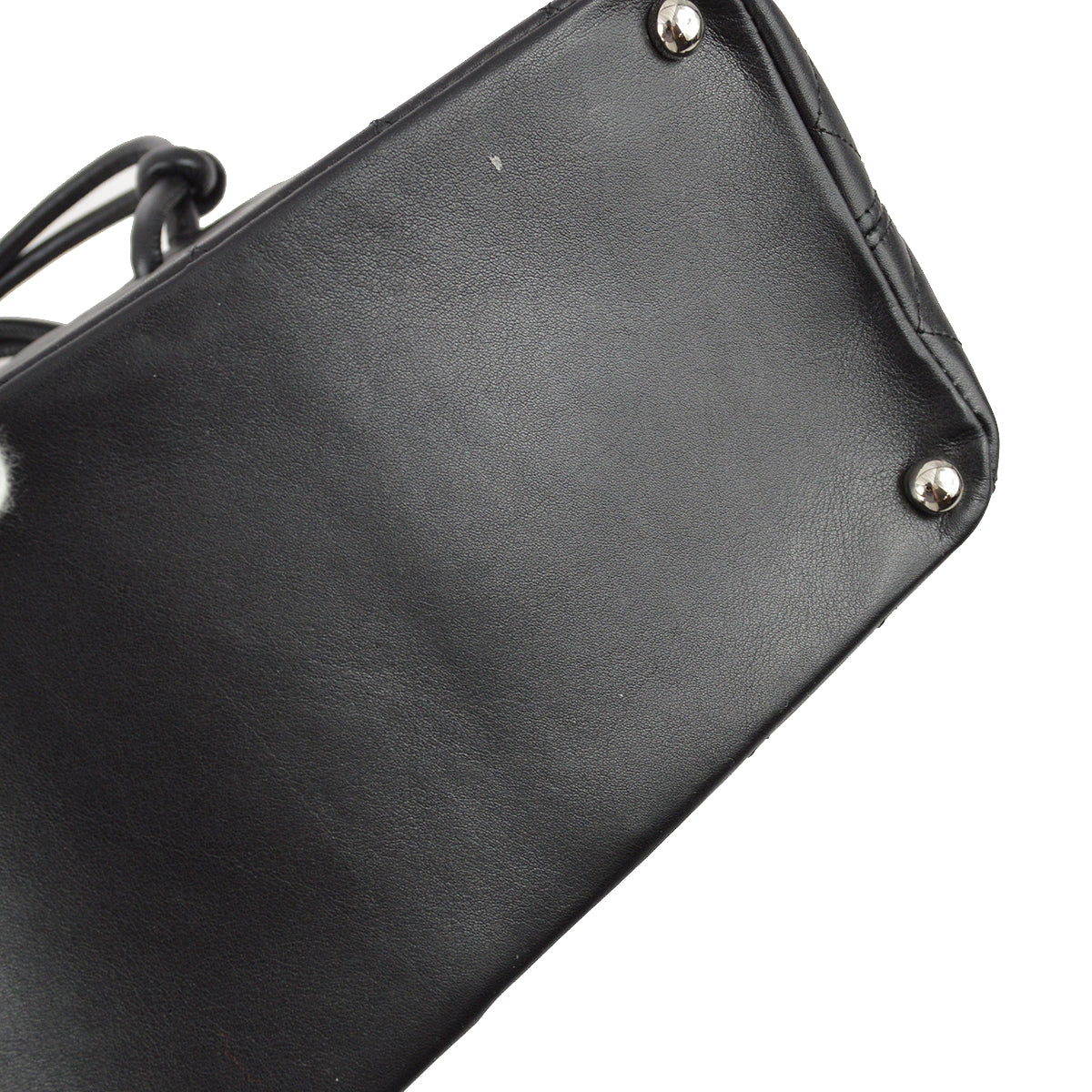 Chanel 2009-2010 Black Calfskin Cambon Ligne Tote Handbag