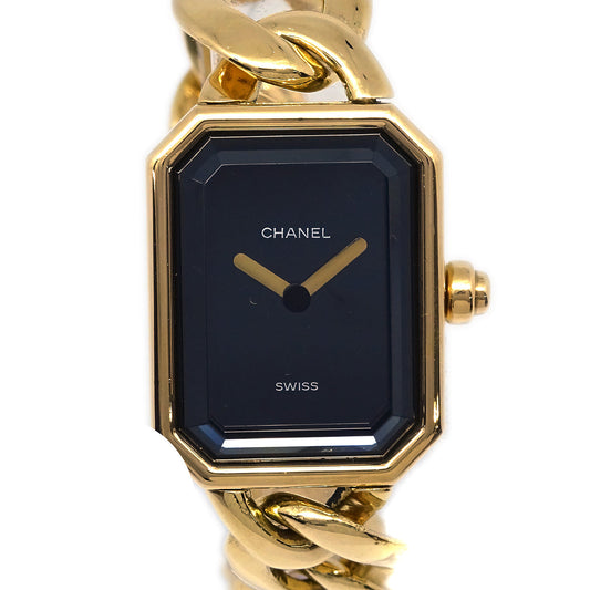 Chanel 1987 Premiere Watch 18KYG #M