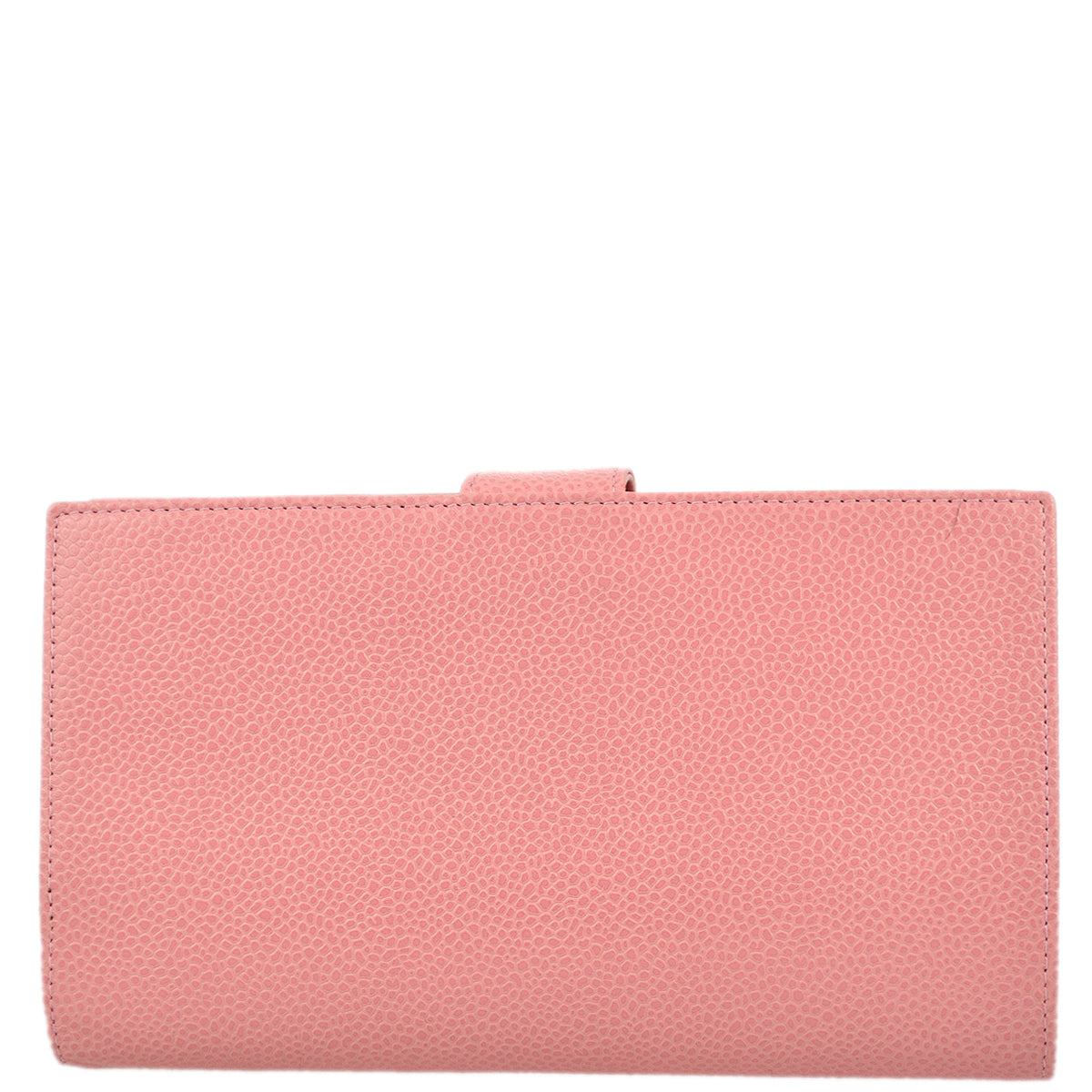 Chanel 2004-2005 Pink Caviar Timeless Long Wallet