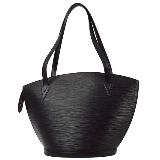 Louis Vuitton 2002 Black Epi Saint Jacques Shopping M52262