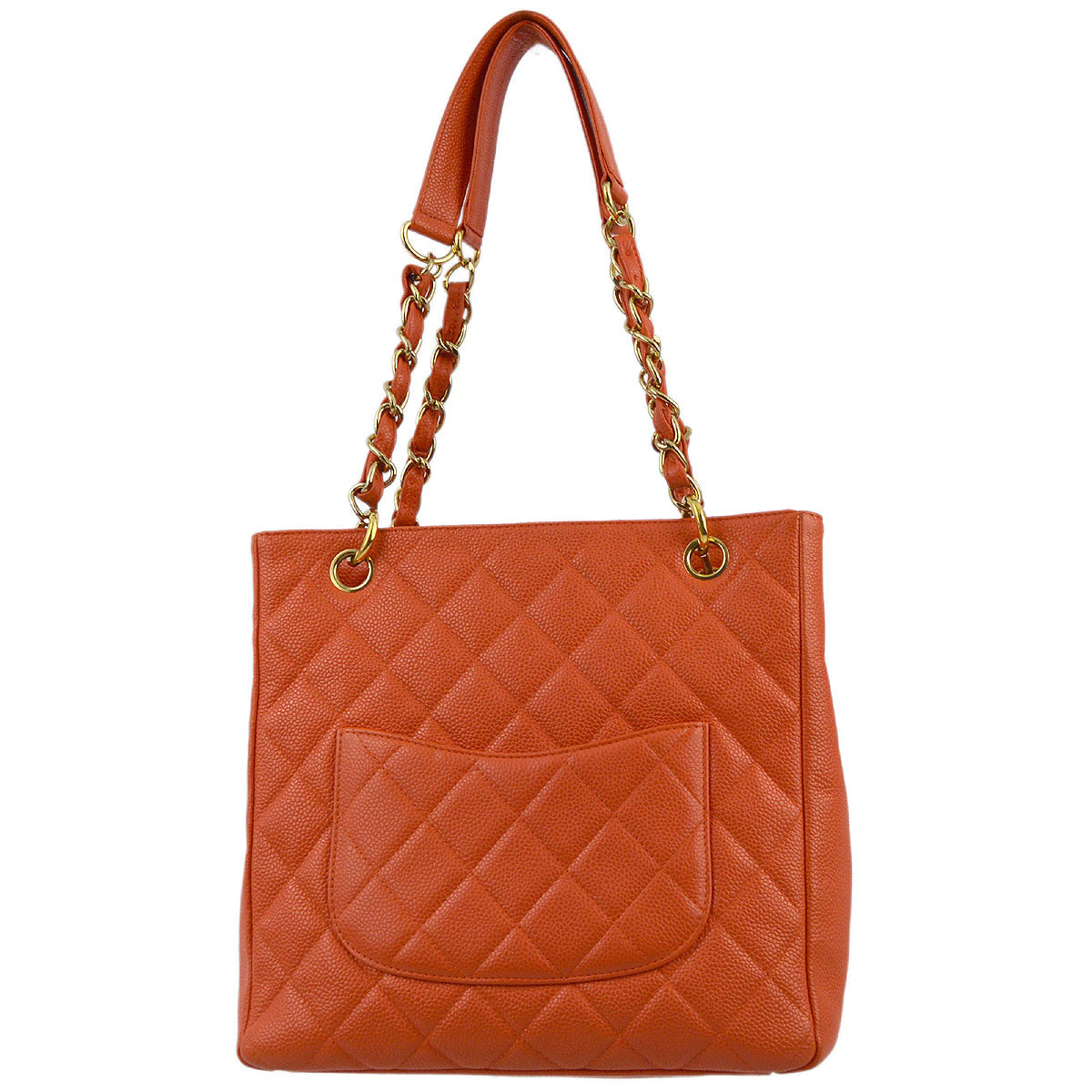 Chanel 2008-2009 Pink Caviar Petite Shopping Tote PST Tote Handbag