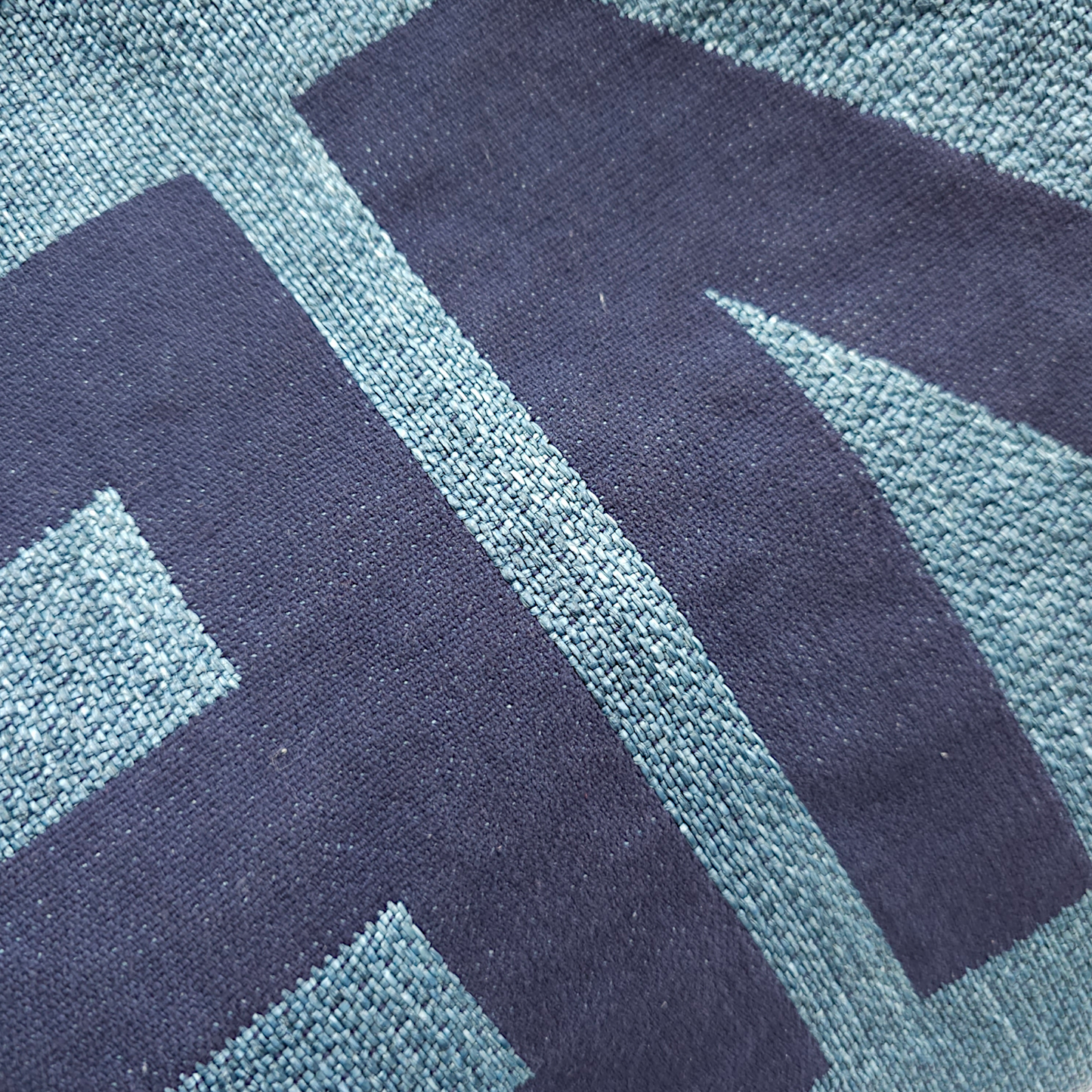 Deaville NS - Act 2 Collection Blue Tote Bag in Canvas, Palladium hardware
