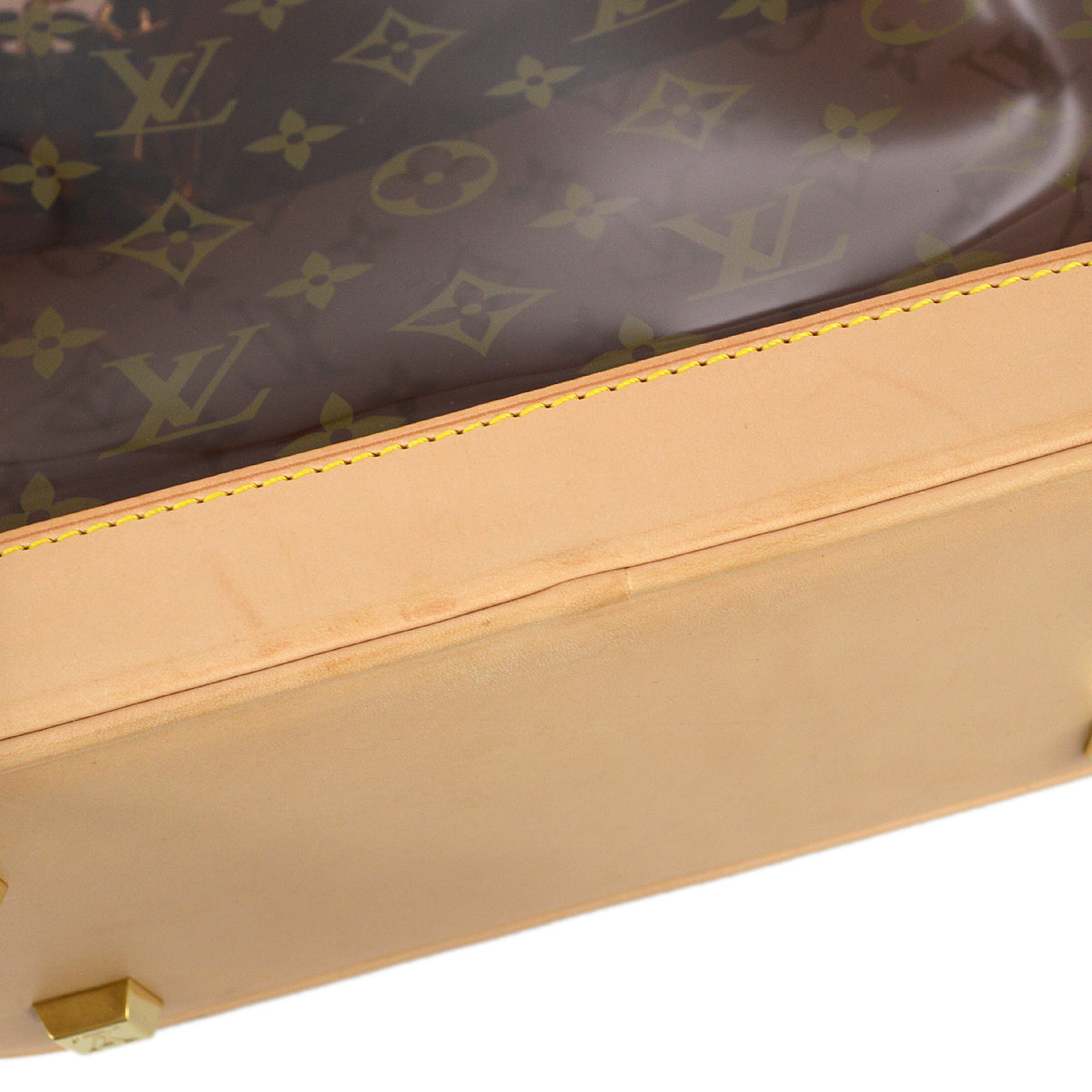 Louis Vuitton 2003 Monogram Vinyl Cabas Ambre PM Tote Bag M92502