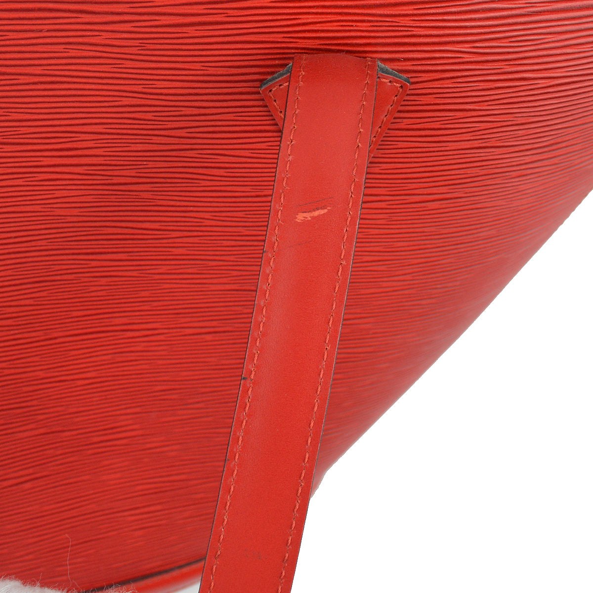 Louis Vuitton 1994 Epi Red Saint Jacques Shopping Tote Bag M52267
