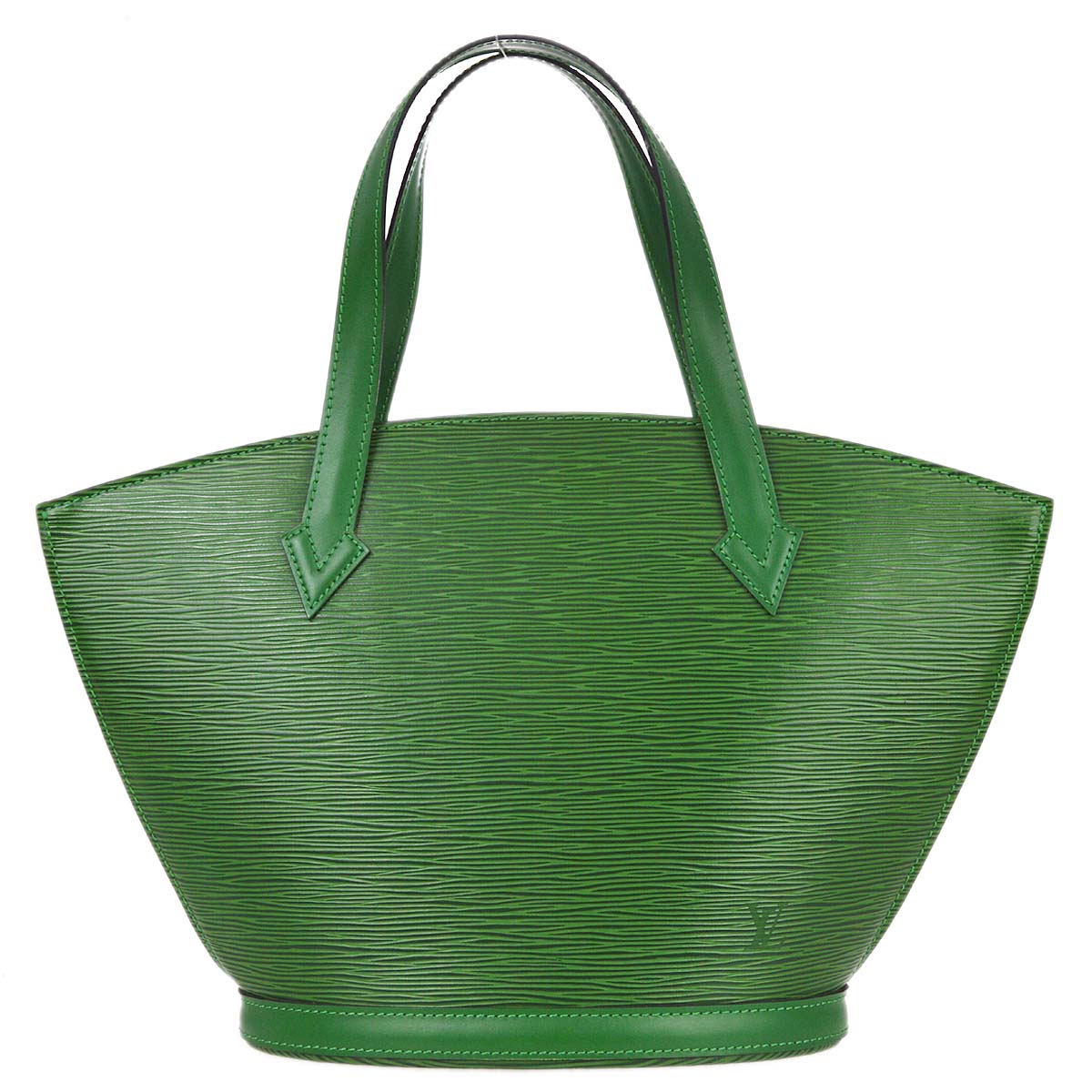 Louis Vuitton 1995 Green Epi Saint Jacques Tote Handbag M52274