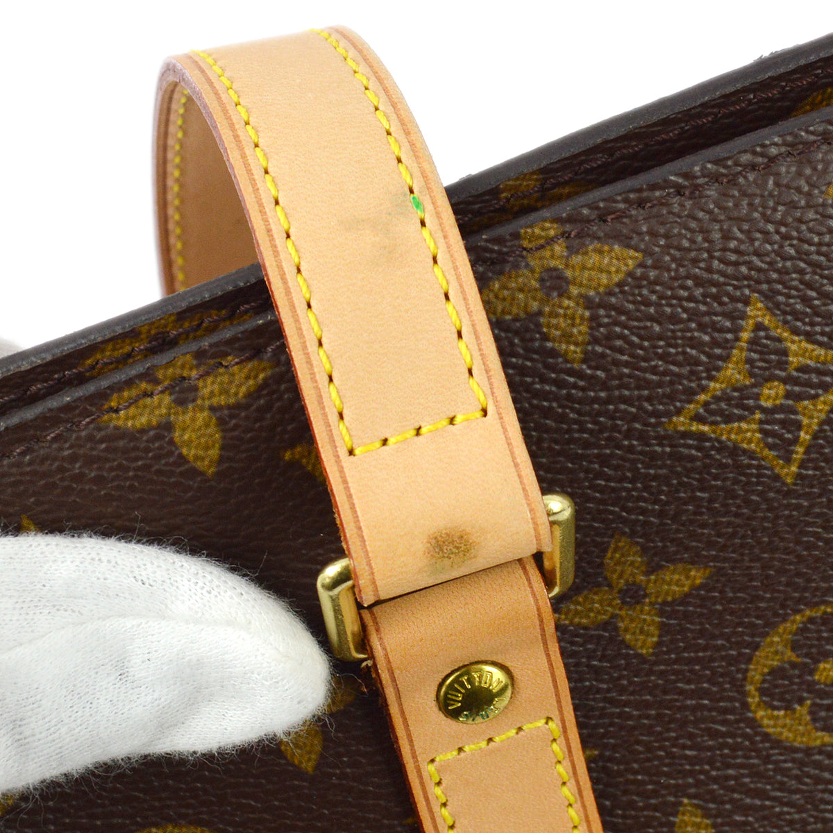 Louis Vuitton 2004 Monogram Babylone Shoulder Tote Bag M51102