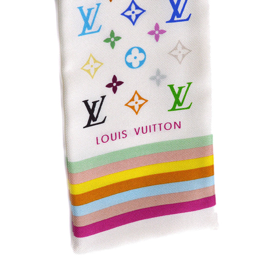 Louis Vuitton Bandeau Scarf Monogram Multicolor M71991 Small Good