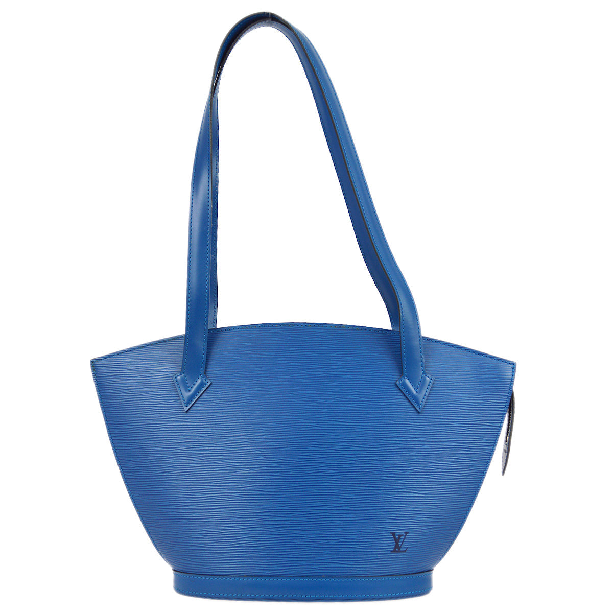 Louis Vuitton 1996 Blue Epi Saint Jacques Poignee Long Tote Bag M52335