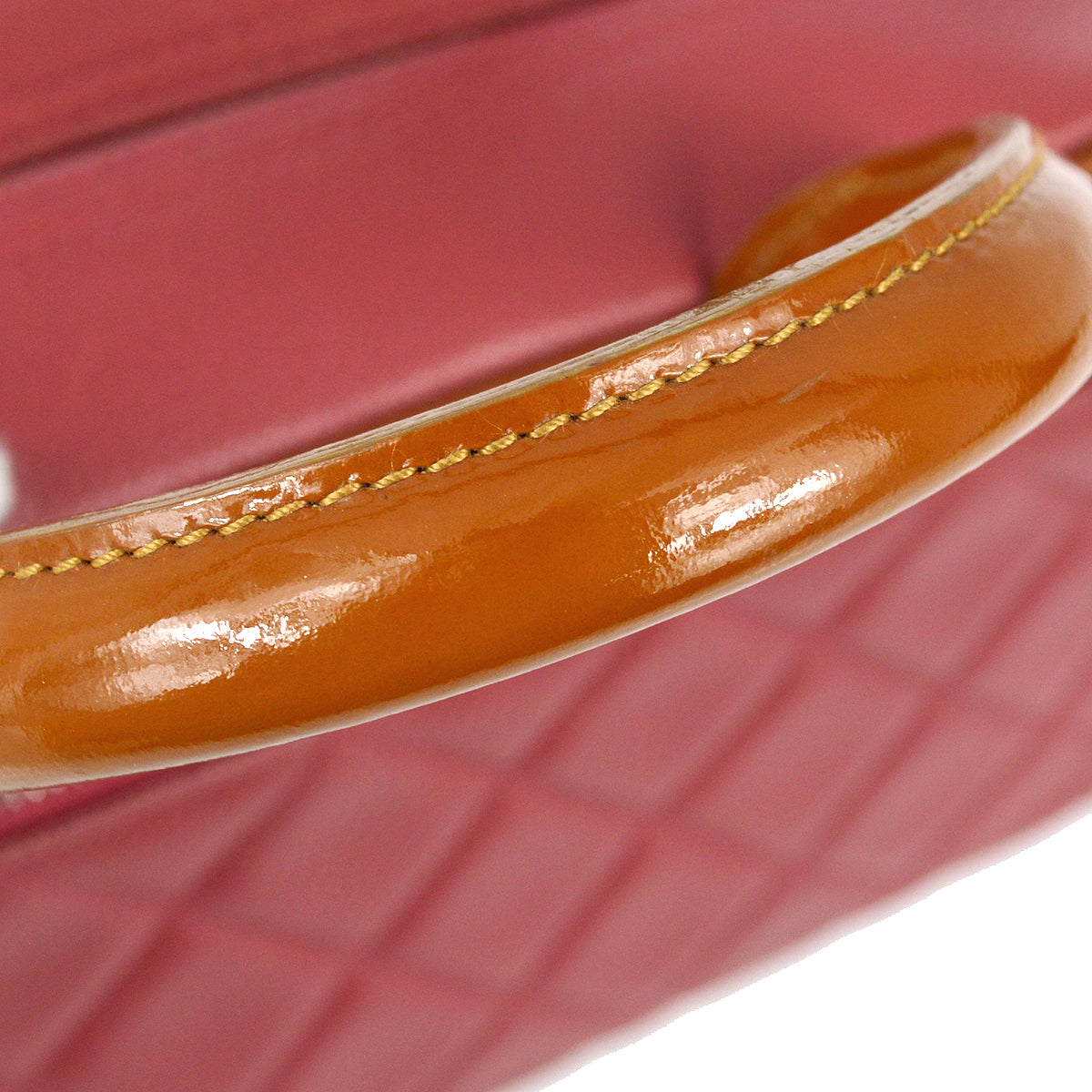 Chanel Pink Caviar Bowling Bag 27