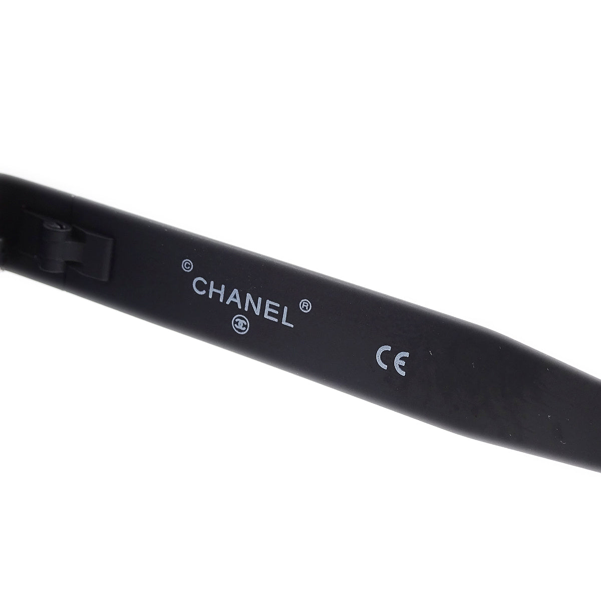 Chanel Black Round Sunglasses Eyewear