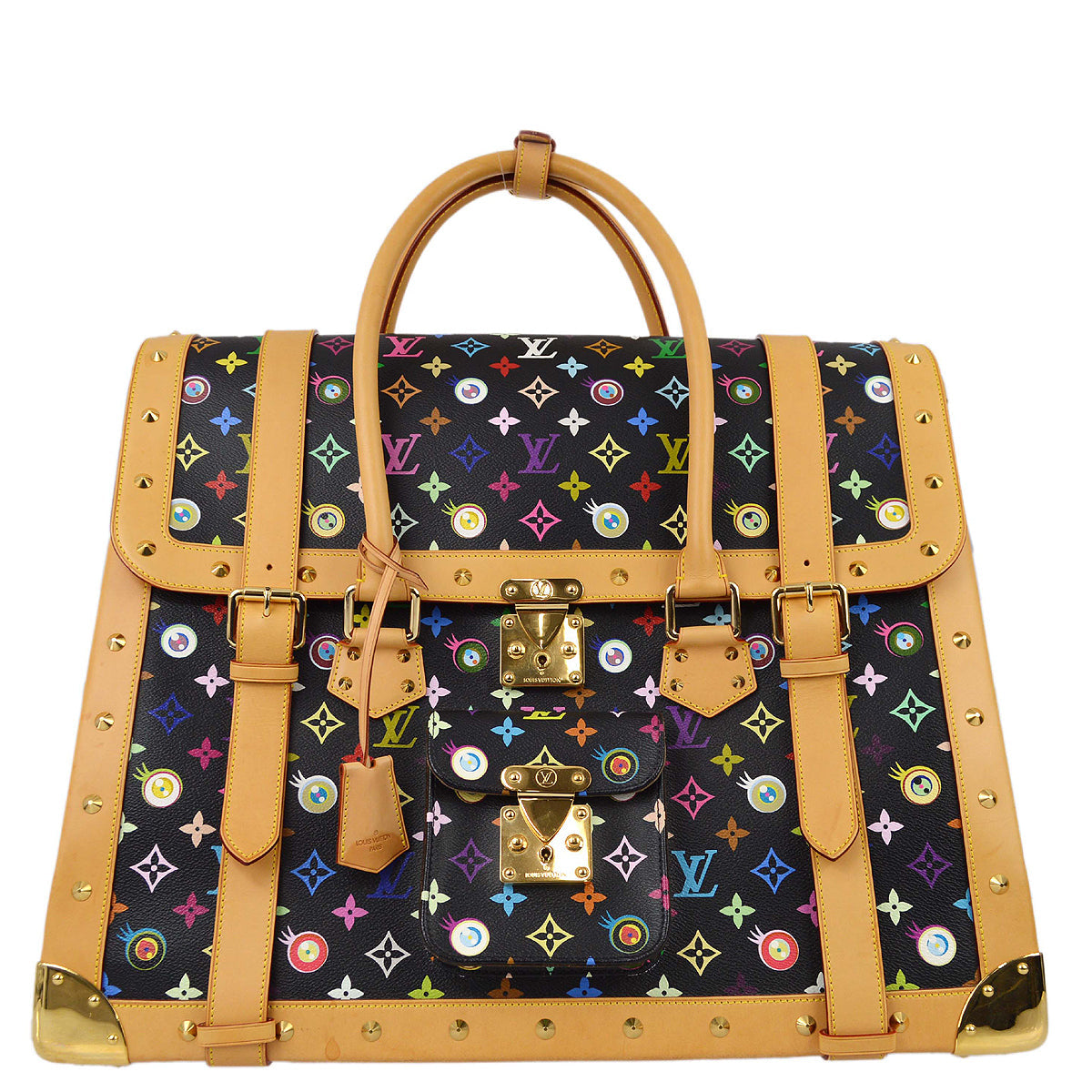 Louis Vuitton * 2003 Eye Love Monogram Multicolor Sac Gigantic M92056
