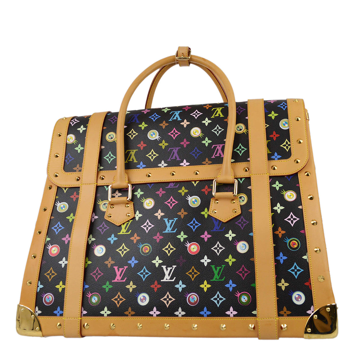 Louis Vuitton * 2003 Eye Love Monogram Multicolor Sac Gigantic M92056