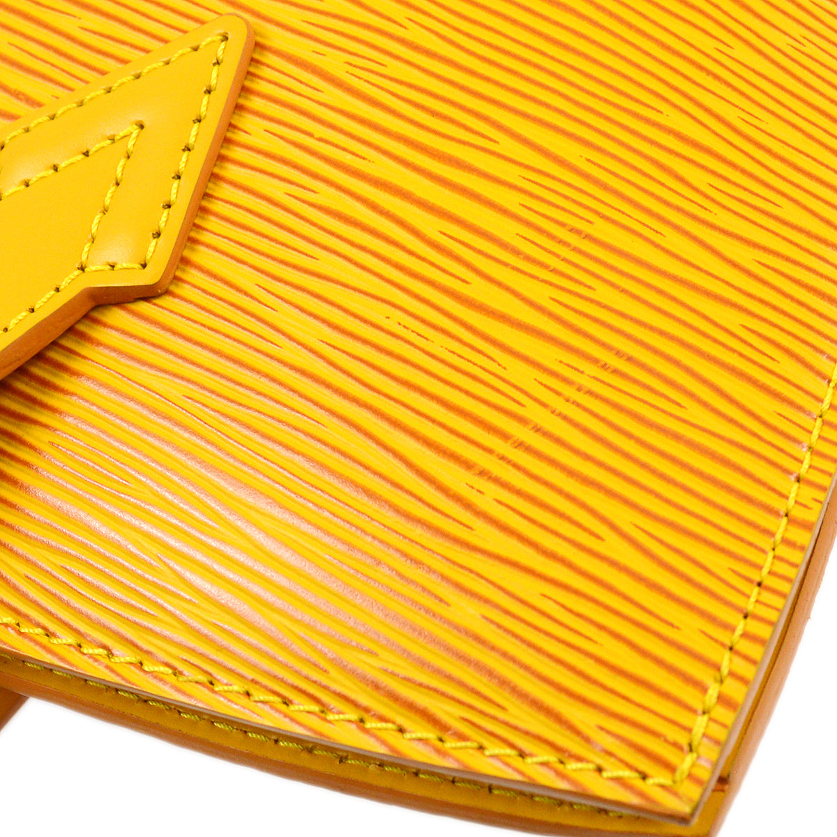 Louis Vuitton 1997 Yellow Epi Saint Jacques Poignee Long Tote M52339