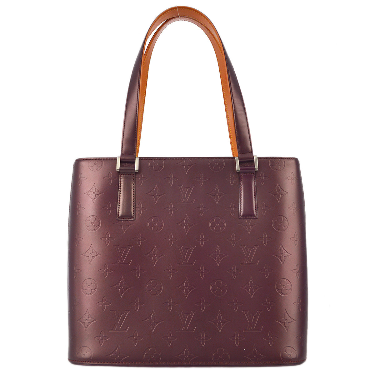 Louis Vuitton 2003 Purple Monogram Mat Stockton Tote Handbag M55116