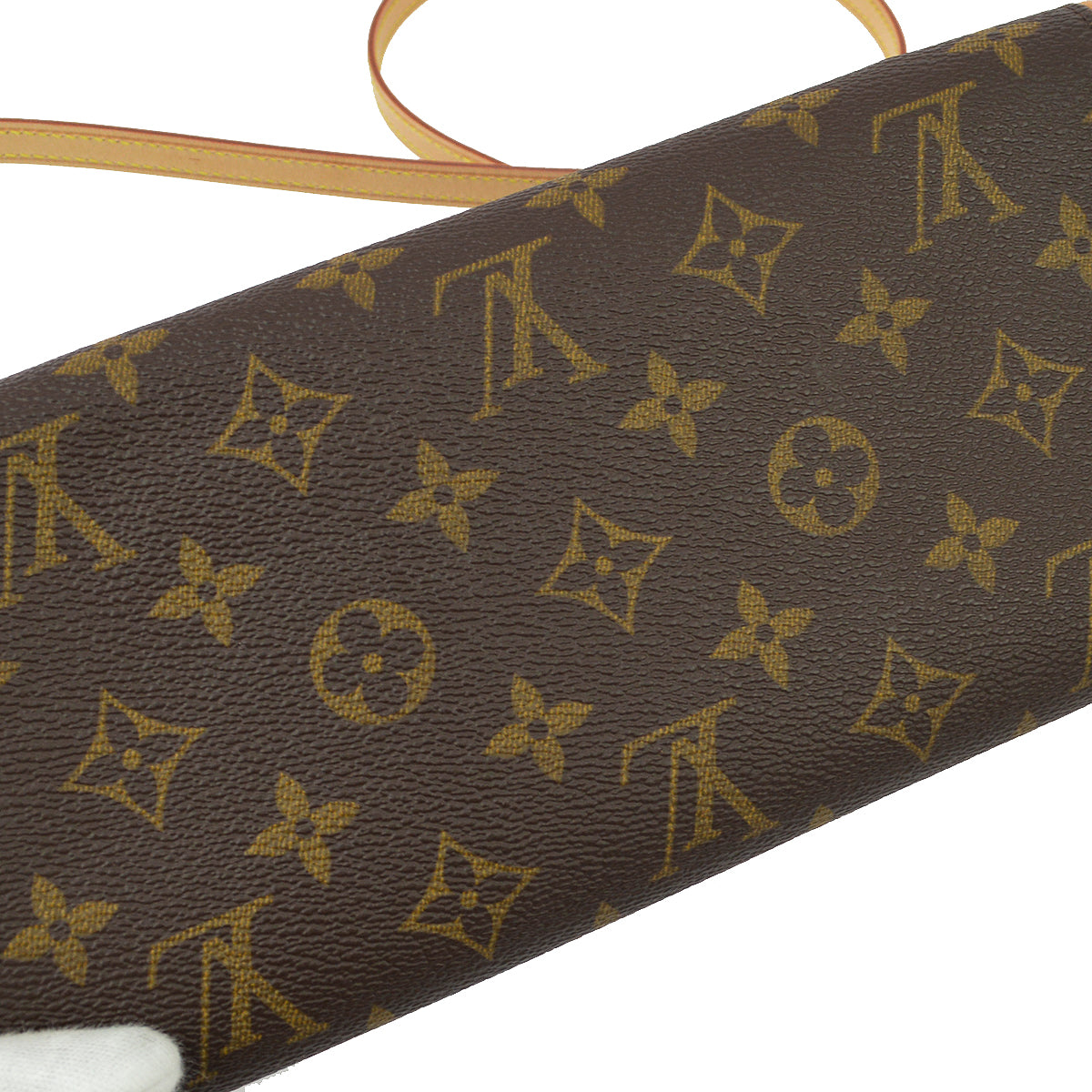 Louis Vuitton 1999 Monogram Pochette Twin GM Shoulder Bag M51852