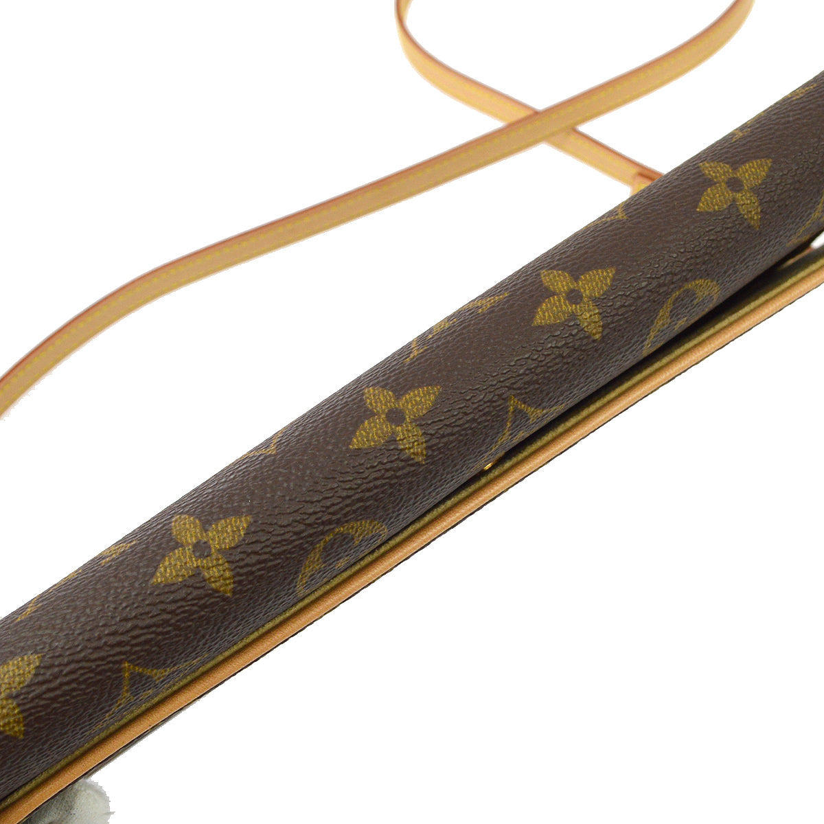 Louis Vuitton 1999 Monogram Pochette Twin GM Shoulder Bag M51852