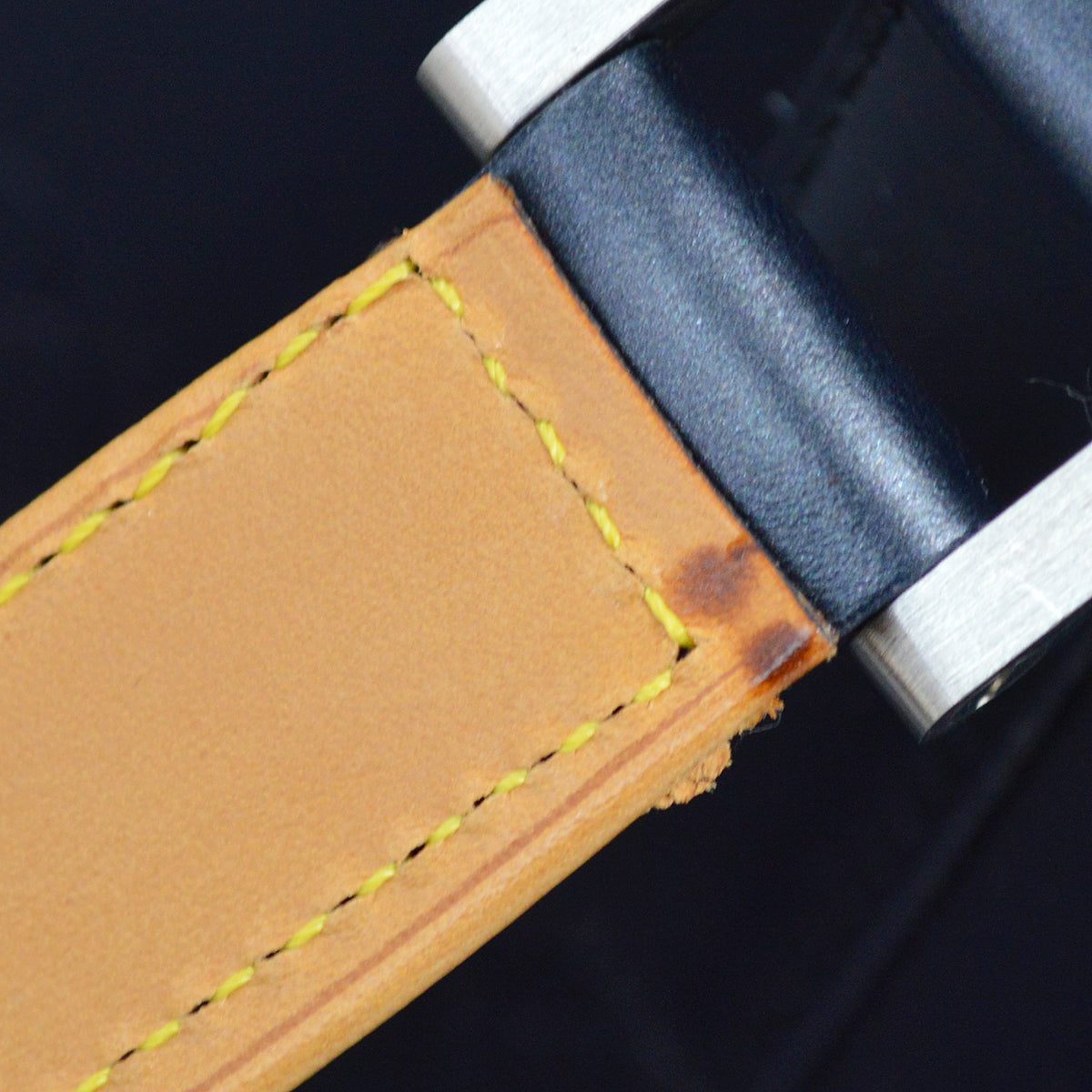 Louis Vuitton 2002 Blue Monogram Mat Stockton Tote Handbag M55115