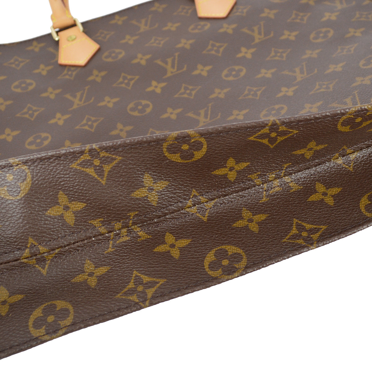 Louis Vuitton 2002 Monogram Sac Plat Handbag M51140