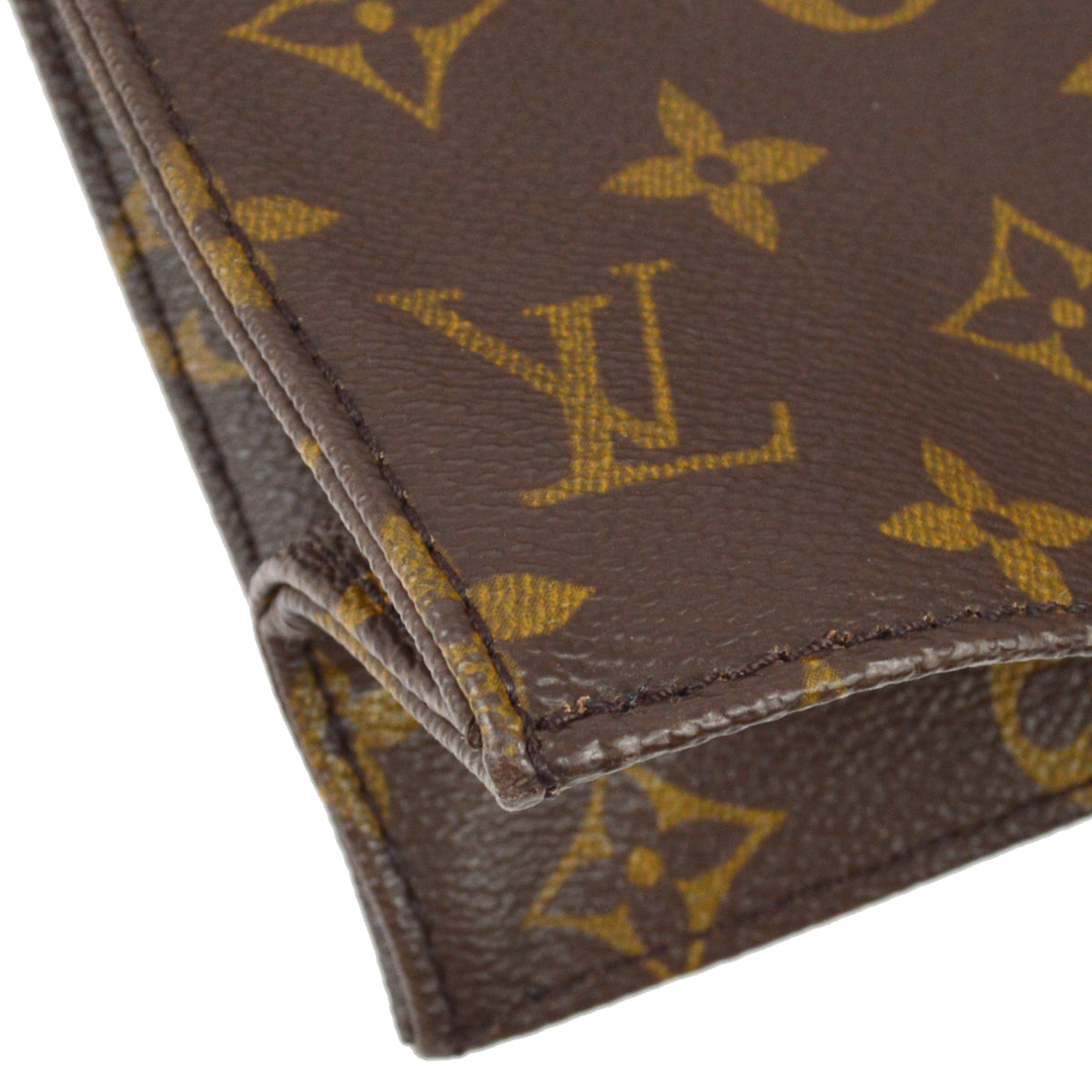 Louis Vuitton 2002 Monogram Sac Plat Handbag M51140