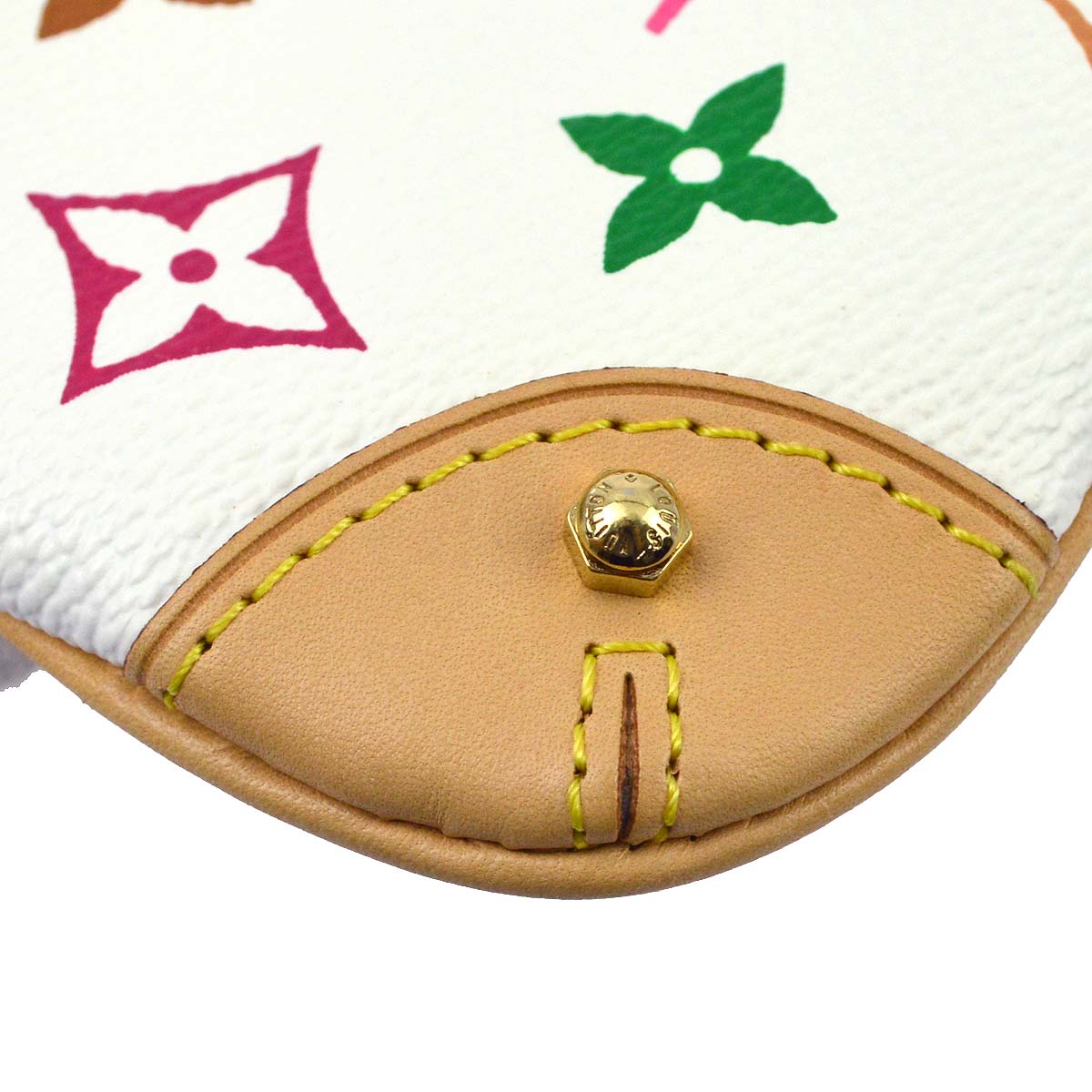 Louis Vuitton Multicolor White Pochette Milla MM Handbag M60096