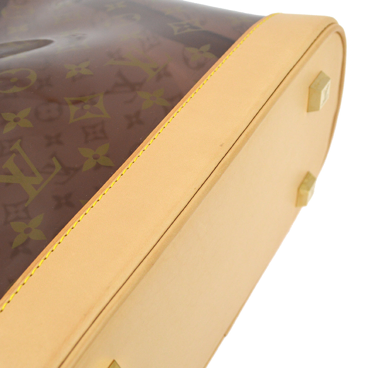 Louis Vuitton Monogram Vinyl Cabas Ambre MM Tote Bag M92501