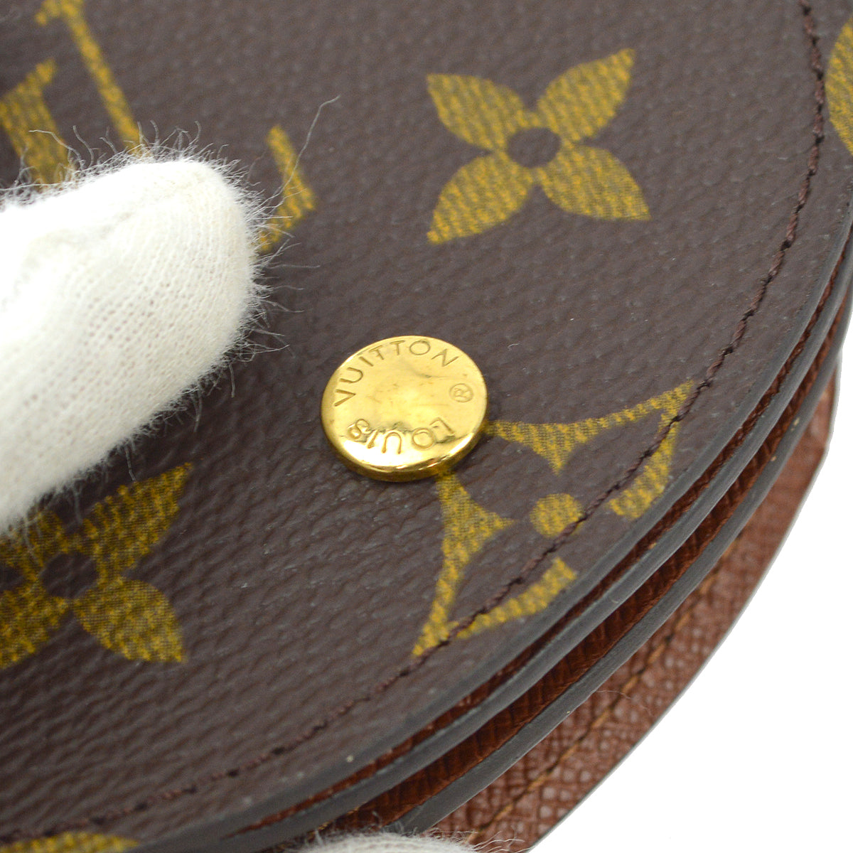 Louis Vuitton Porte Monnaie Gousset Coin Case Wallet M61970