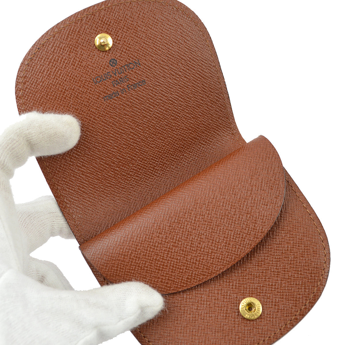 Louis Vuitton Porte Monnaie Gousset Coin Case Wallet M61970