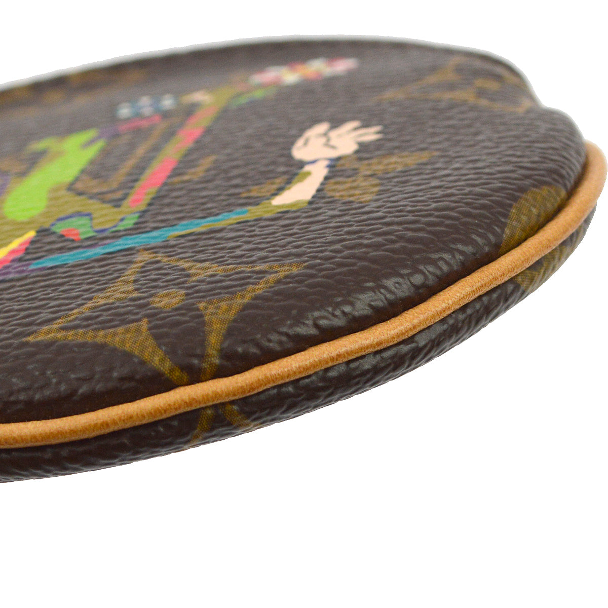 Louis Vuitton Porte Monnaie Rond Coin Case Wallet LV Hand M95563