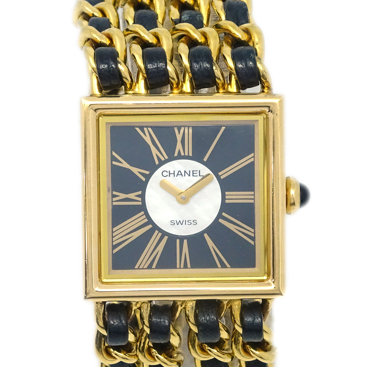 Chanel Mademoiselle Watch 18KYG #M