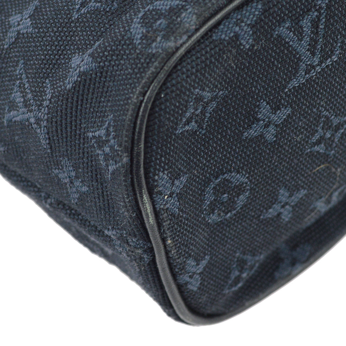 Louis Vuitton 2003 Navy Monogram Mini Lucille PM Tote Bag M92680