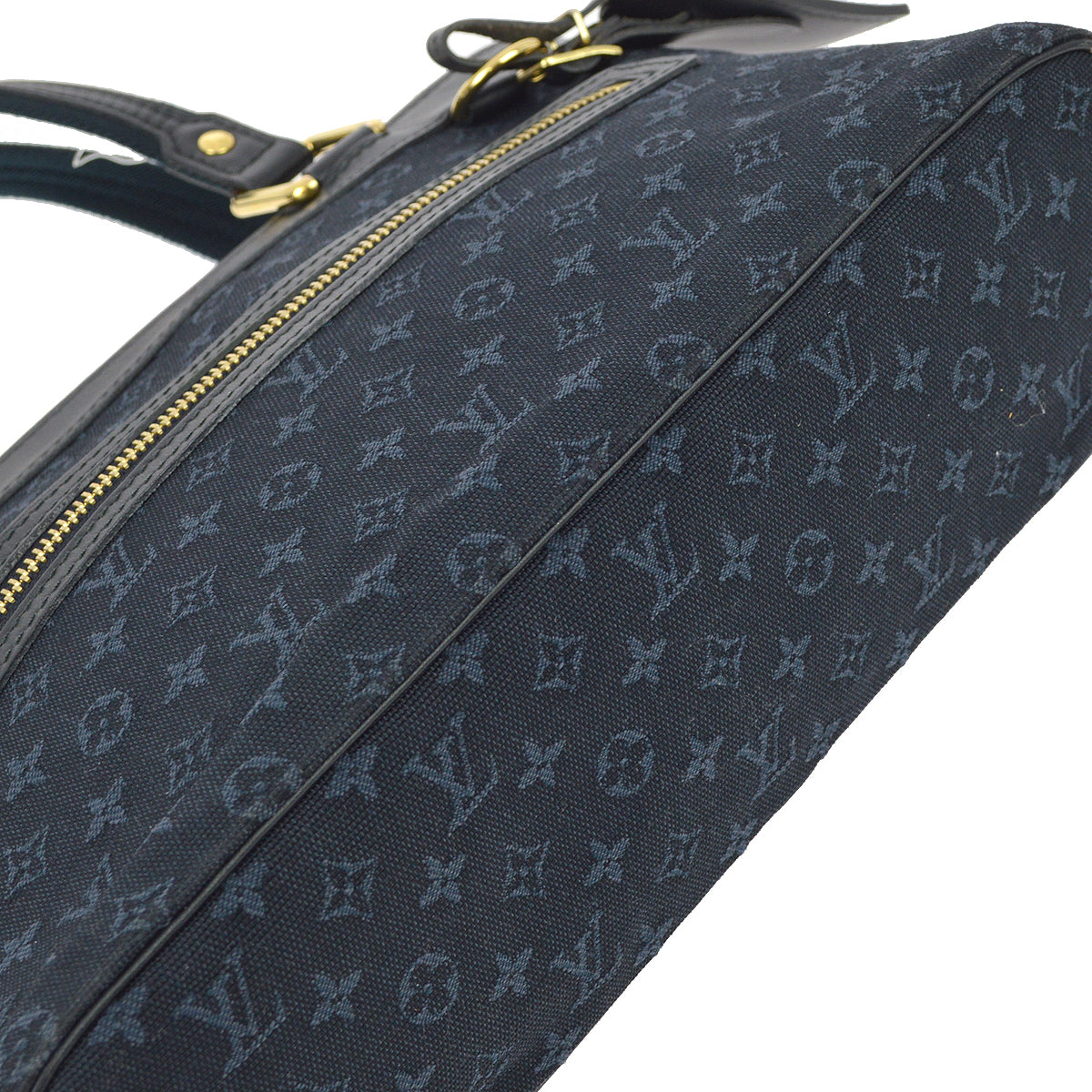 Louis Vuitton 2003 Navy Monogram Mini Lucille PM Tote Bag M92680