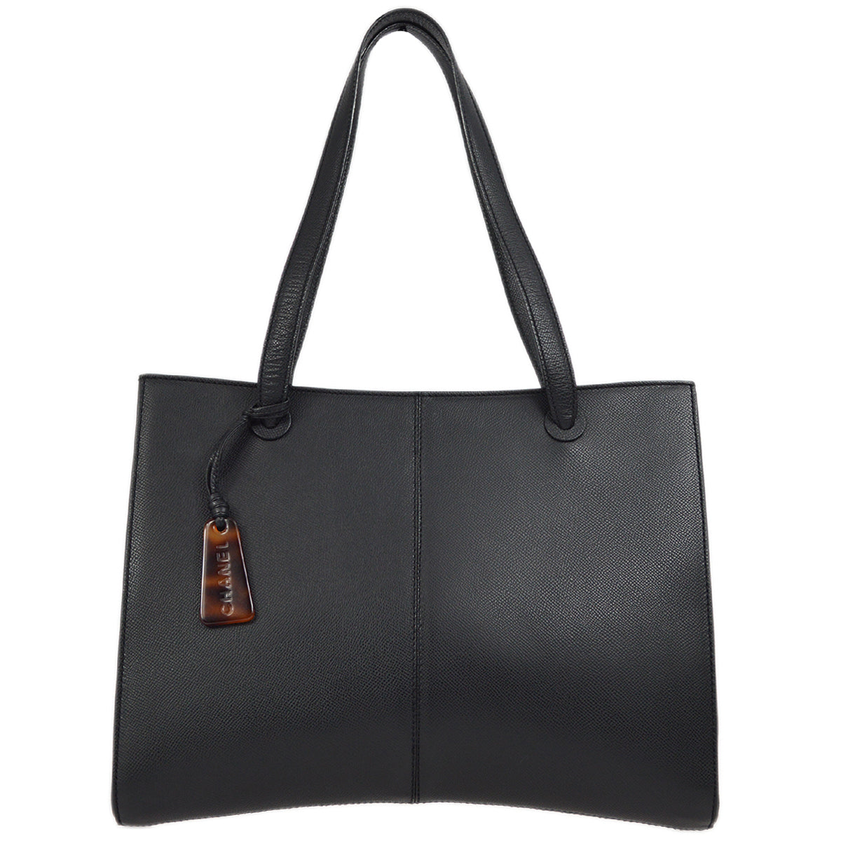 Chanel Black Caviar Tote Shoulder Bag