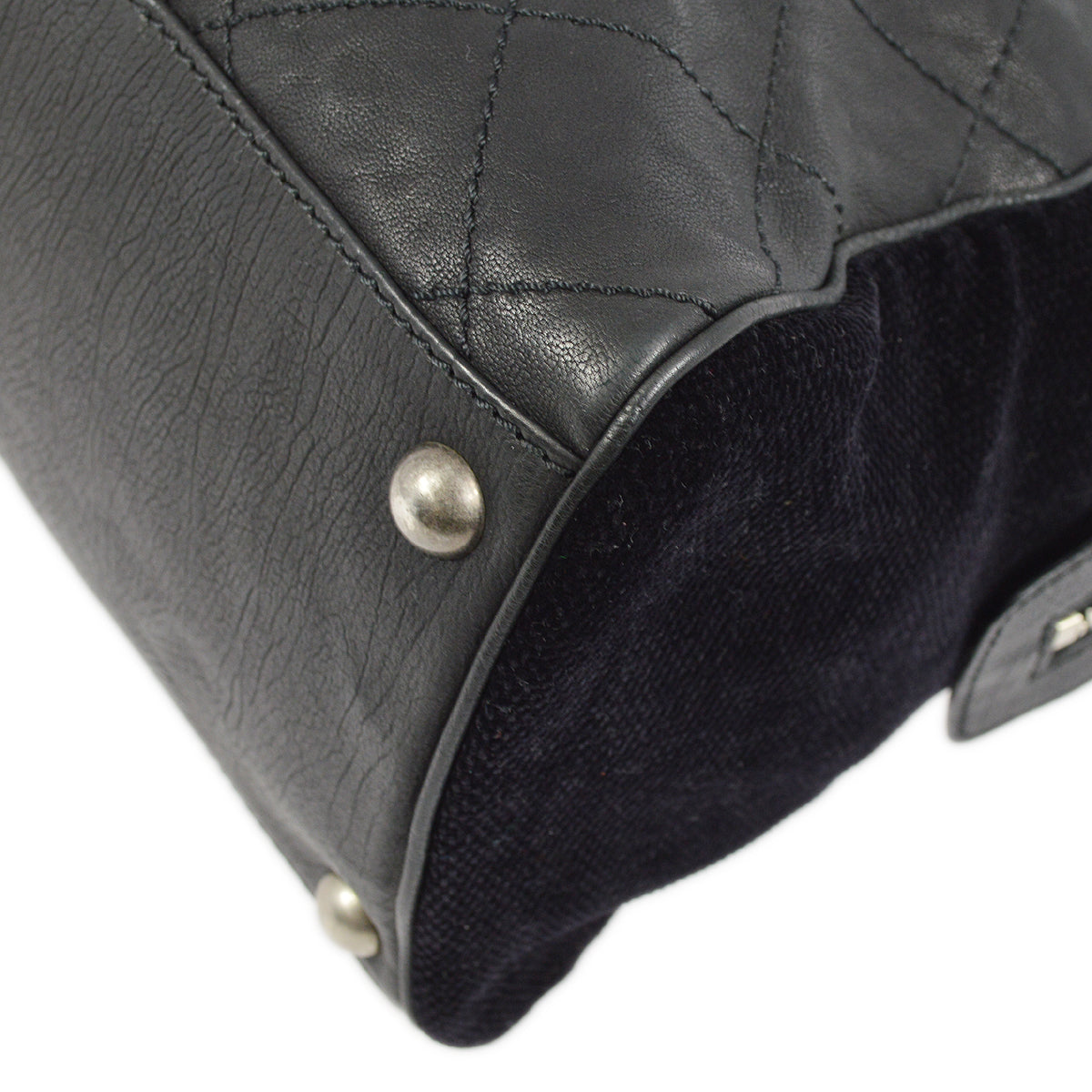 Chanel Black Mademoiselle Lock Tote Bag