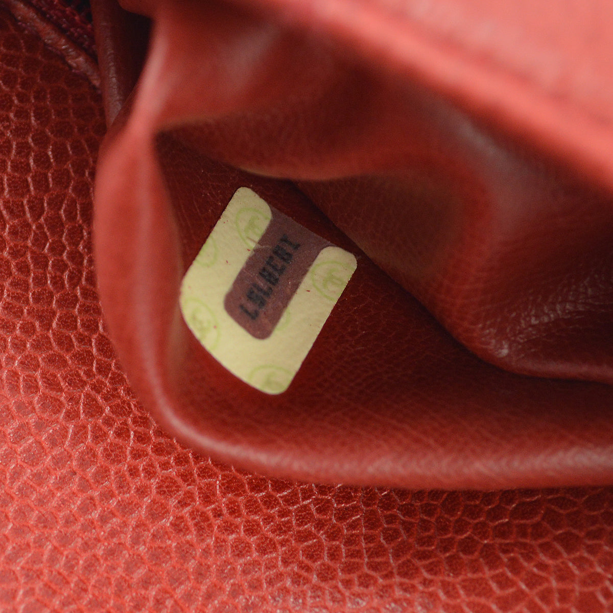 Chanel Red Caviar Waist Bum Bag #75/30