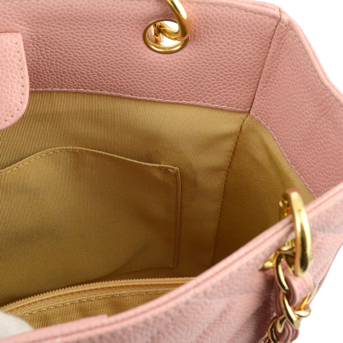 Chanel Pink Caviar Petite Shopping Tote PST Tote Bag