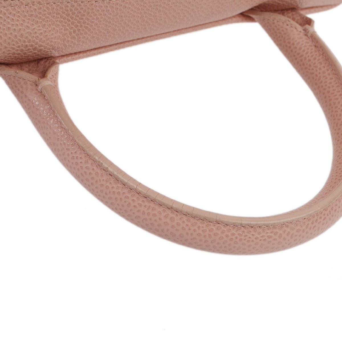 Chanel Pink Caviar Bowling Bag 27