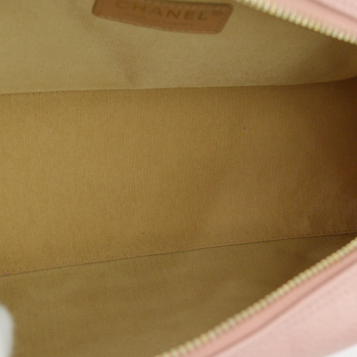 Chanel Pink Caviar Bowling Bag 27