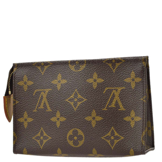 Louis Vuitton Monogram Poche Toilette 15 Cosmetic Pouch Bag M47546
