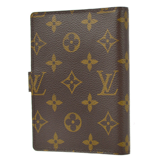 Louis Vuitton Monogram Agenda PM Notebook Cover R20005 Small Good